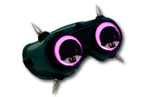 Spiked See Through Cyber Goth Goggles