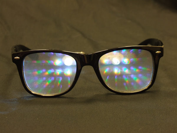 Rainbow Diffraction Vision Glasses