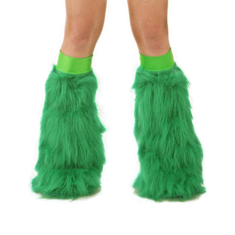 emerald green fluffs