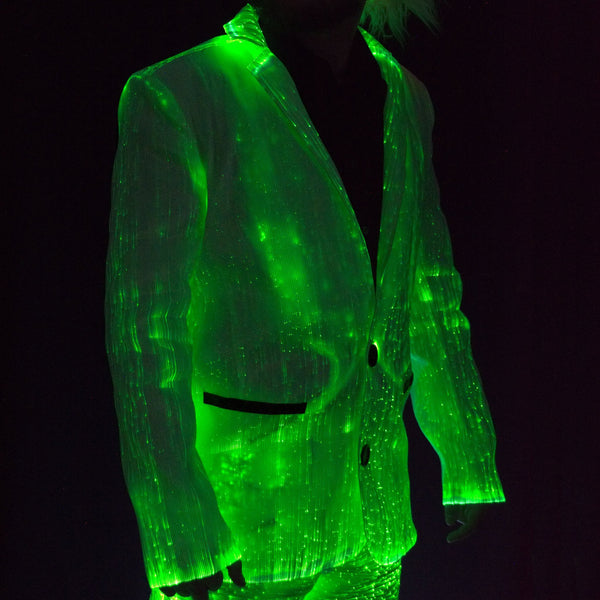 Light Up Jacket - Green Lights