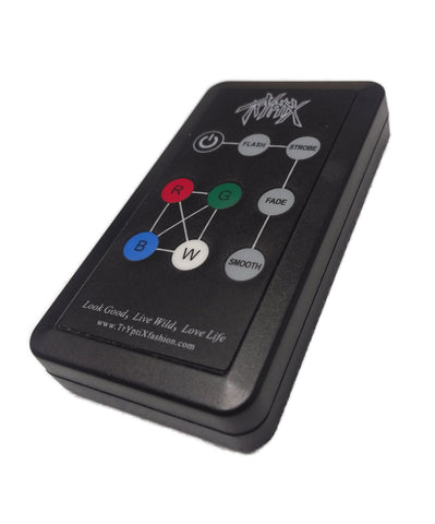 Remote Control for Fiber Optic Clothing