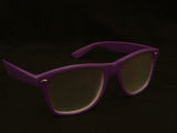 Rainbow Diffraction Vision Glasses Purple
