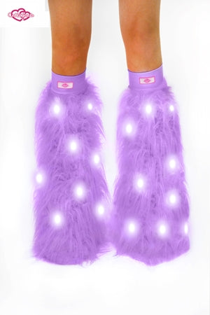 Lilac Light-Up Fluffies