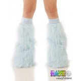Baby Blue Fluffies with Baby Blue Bands