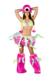 Sexy Ocstopus Rave Costume Front