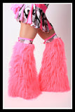 Over The Knee Pink & Camo Fluffies