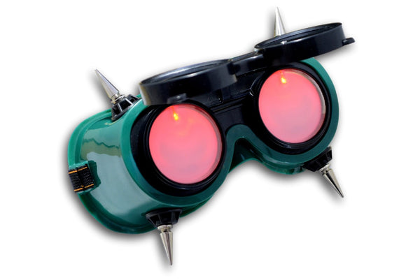 goggles cyber goth LED Steampunk Goggles