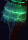 Fiber Optic Light up Mini Skirt