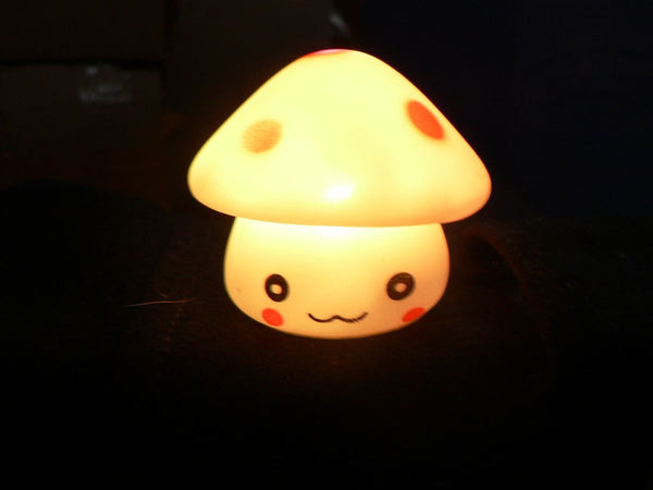 LED Mushroom Orange