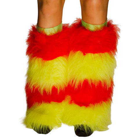 Red & Yellow striped Fluffies