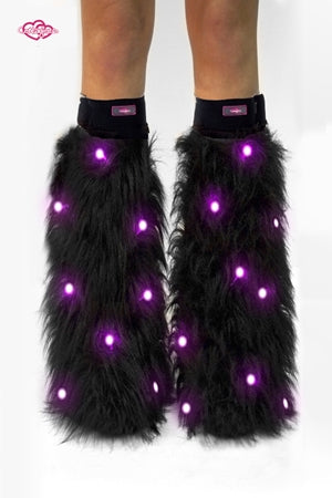 Black Light-Up Fluffies