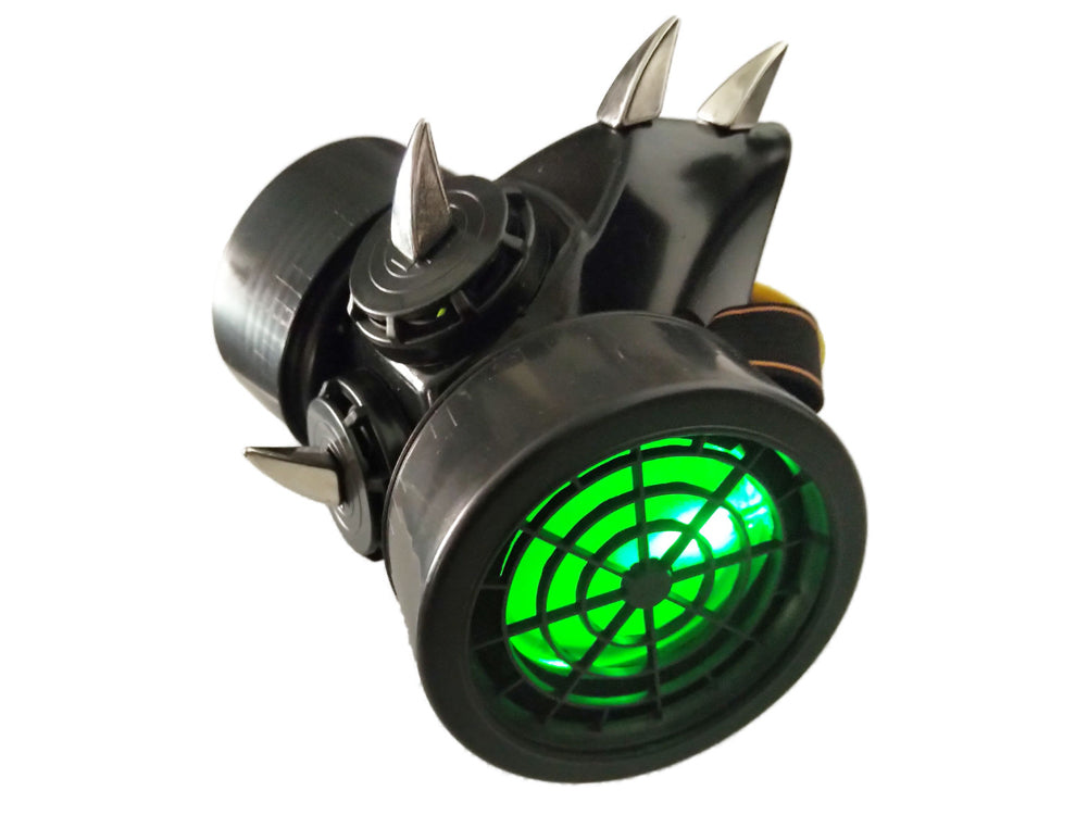 LED Steampunk Gas Mask - Light Up Respirator – Rave-Nation