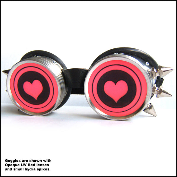 Heart Custom Cyber Goggles
