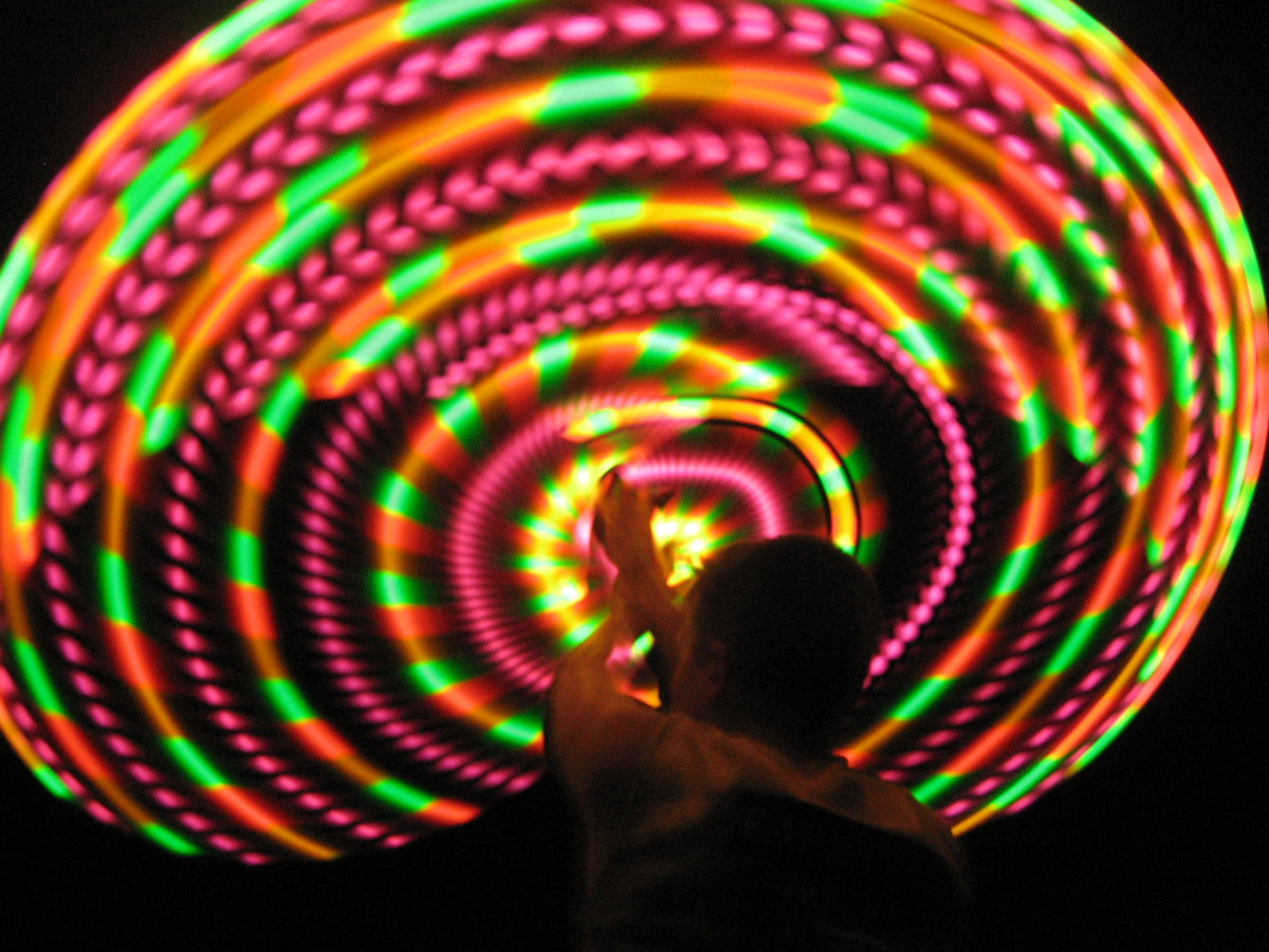 Tangerine Machine LED Hula Hoop – Rave-Nation