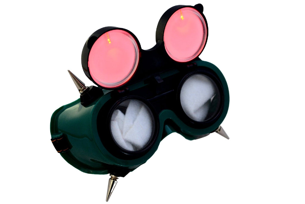 goth goggles Spiked Cyber Goth Borderlands Style Goggles – Rave-Nation