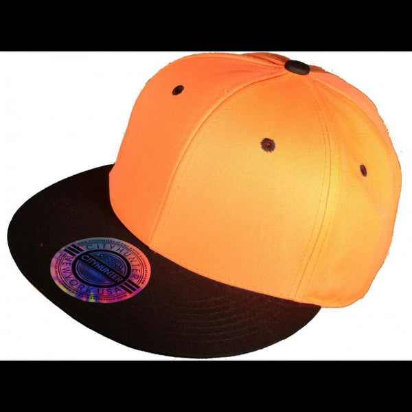 Classic Neon Flatbill Snapback Hats