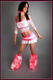 Atomic Blast White & Pink Outfit