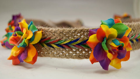 Tutti Fruity Rainbow Flower Crown Headband