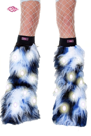 Neptune Furry LED Leg Warmers
