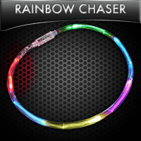 Flashing Light-Up Rainbow Necklace