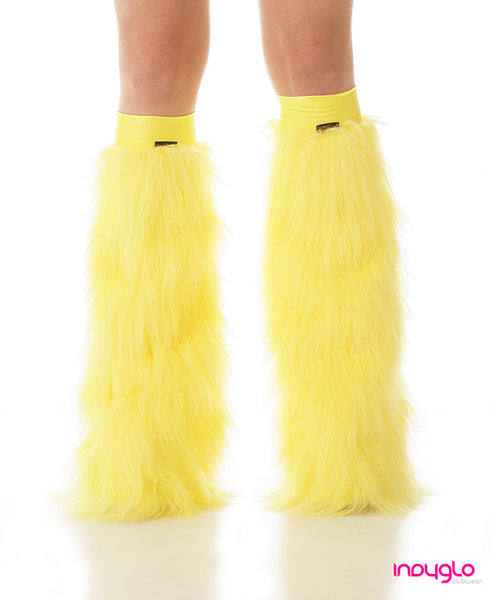 Flo Yellow  Leg Warmers